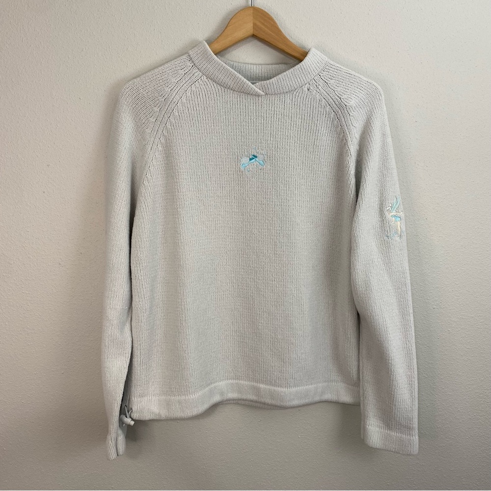 The Disney Store‎ Tinkerbell Gray Sweater Women's Size Medium